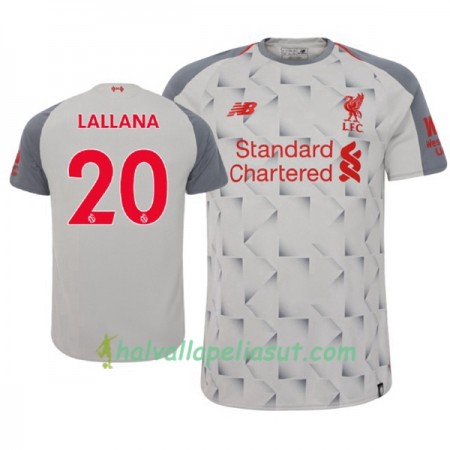Jalkapallo Pelipaidat Liverpool Adam Lallana 20 3 Paita 2018-2019 Lyhythihainen
